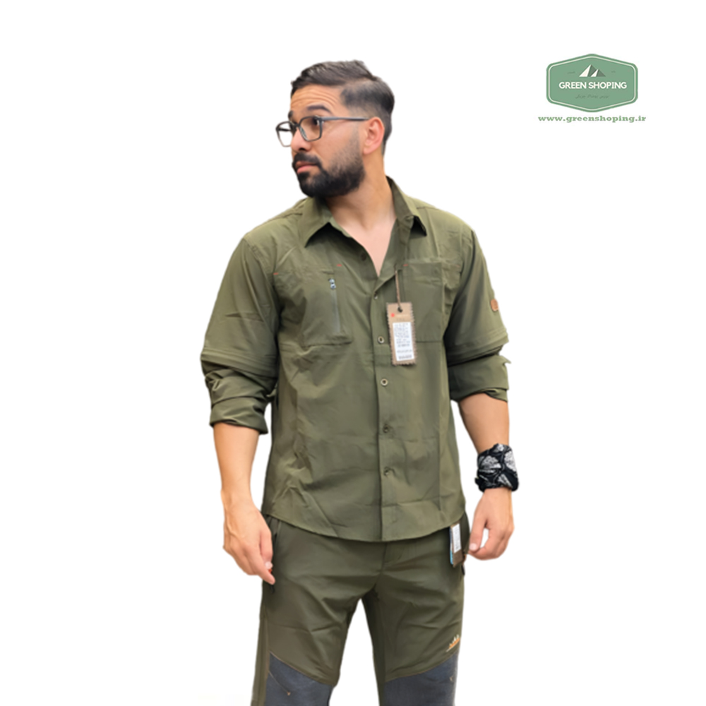 پیراهن سبز مردانه گورتکس